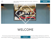 Tablet Screenshot of grovebalham.com